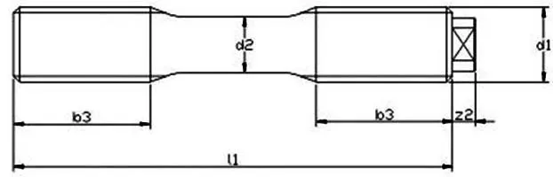 DIN 2510 Form Z Stud Bolts